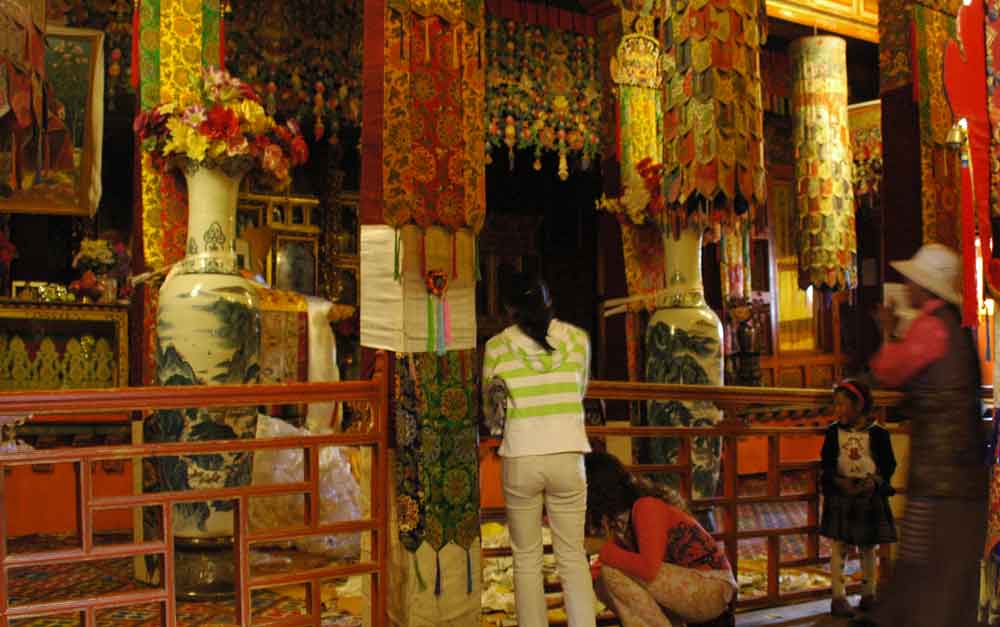 17 - Tibet - Lhasa, palacio de Potala, interior